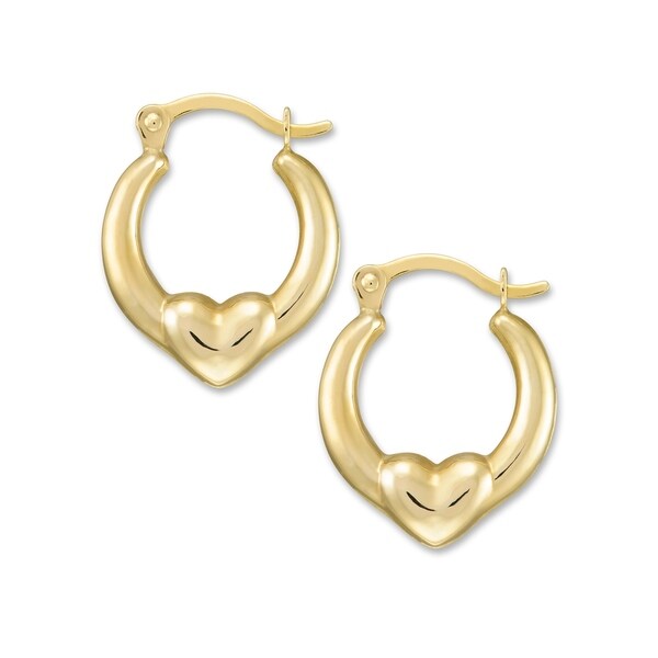 12mm gold sleeper earrings