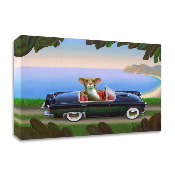 Mouster By Chris Miles Print On Canvas 24 X 18 Ready To Hang Overstock