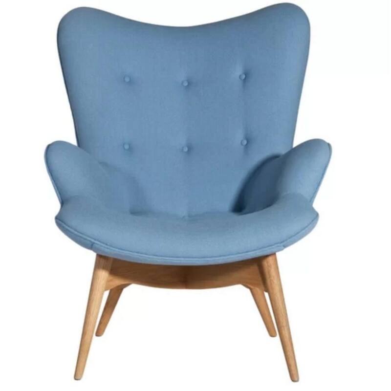 Arm Lounge Chair - Blue