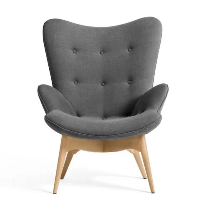 Arm Lounge Chair - Grey