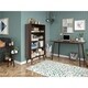 Novogratz Brittany Walnut 4 Shelf Bookcase - Thumbnail 6