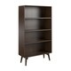 Novogratz Brittany Walnut 4 Shelf Bookcase - Thumbnail 2