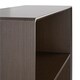 Novogratz Brittany Walnut 4 Shelf Bookcase - Thumbnail 11