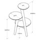 Novogratz Brittany Walnut Plant Stand - Thumbnail 9
