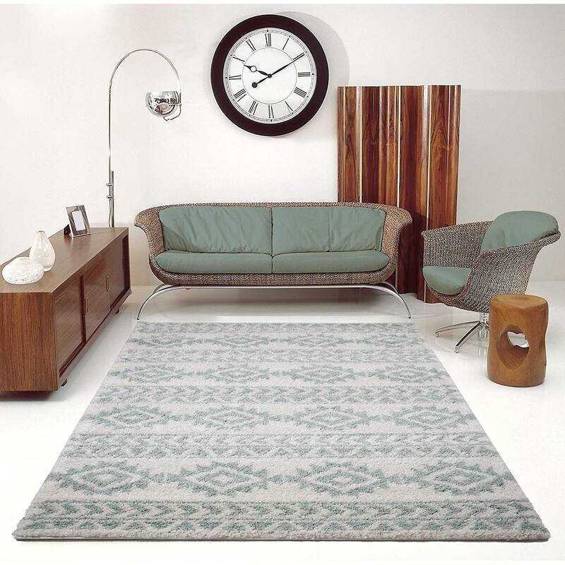 LaDole Rugs Shaggy Soft Area Rug Carpet Tapis For Living Room Bedroom