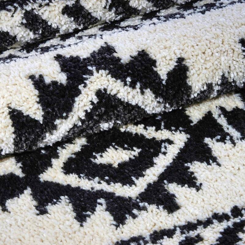 LaDole Rugs Shaggy Soft Area Rug Carpet Tapis For Living Room Bedroom