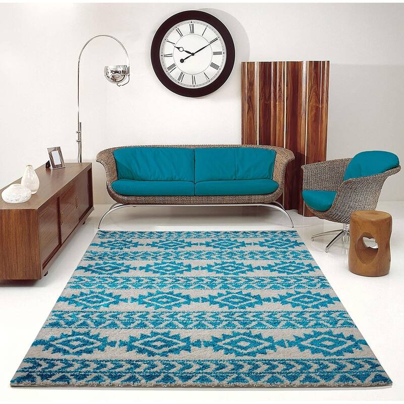 LaDole Rugs Shaggy Soft Area Rug Carpet Tapis For Living Room Bedroom