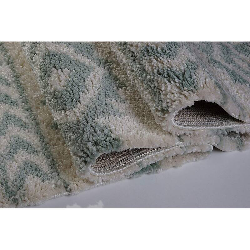 LaDole Rugs Shaggy Soft Area Rug Carpet Tapis For Living Room Bedroom