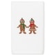 preview thumbnail 3 of 4, Authentic Hotel and Spa Christmas Gingerbread Embroidered Luxury 100% Turkish Cotton Hand Towel White