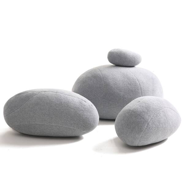 Shop Wowmax Stone Pebble Rock Pillows Accent Child Decorative