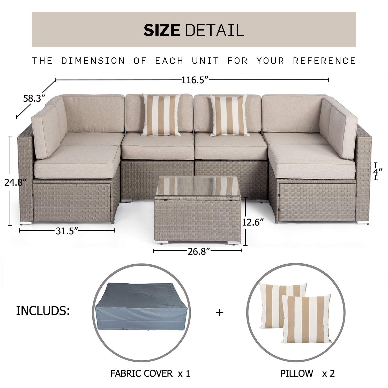Coffee Table Size For Sectional : Coffee Table Size How To Choose The ...