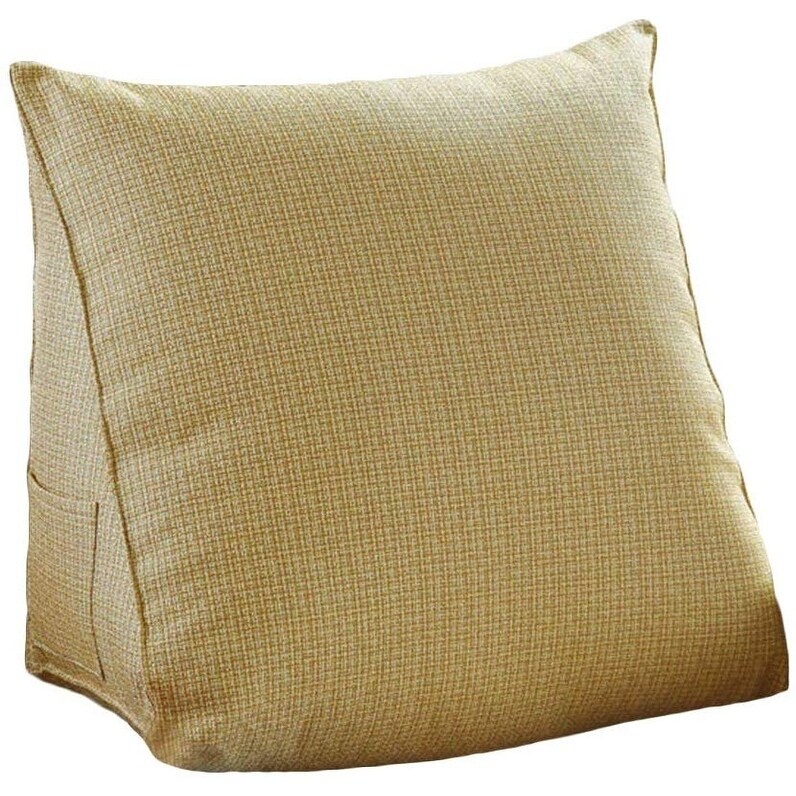 Shop Wowmax Reading Pillow Wedge Bed Rest Sofa Chair Back Uplift