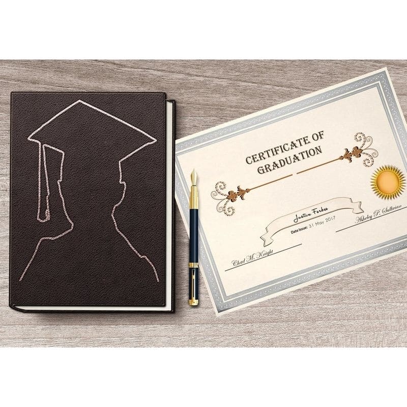Paper Junkie 50-Sheets Blank Award Certificate Paper with Silver Border, Printable, 8.5x11 in
