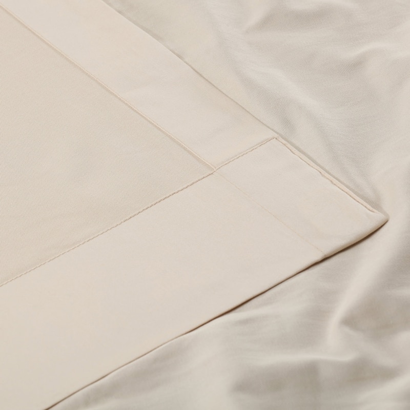 Exclusive Fabrics Solid Cotton Pleated Curtain (1 Panel)