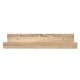 InPlace 24-inch White Oak Shiplap Shelf - Bed Bath & Beyond - 29167580