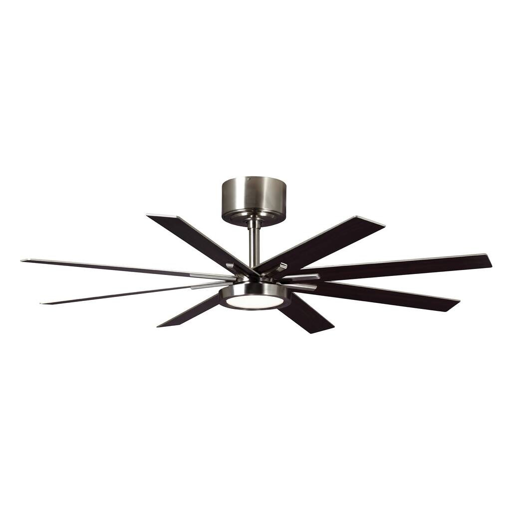 Monte Carlo Empire Brushed Steel 60-inch Ceiling Fan