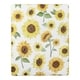 preview thumbnail 3 of 6, Sweet Jojo Designs Yellow Green White Boho Floral Sunflower 11-pc Girl Nursery Crib Bedding Set - Farmhouse Watercolor Flower