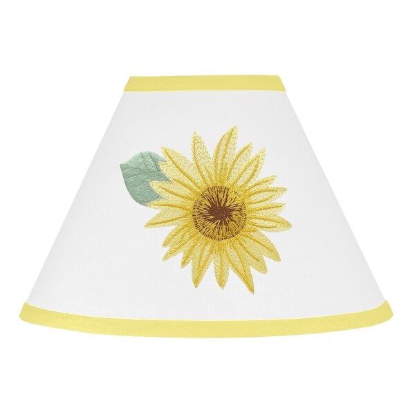 Sweet Jojo Designs Yellow Green and White Boho Floral Sunflower