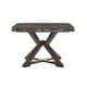 Garrison Espresso Convertible Dining Table with Lazy Susan by iNSPIRE Q Modern - Thumbnail 5