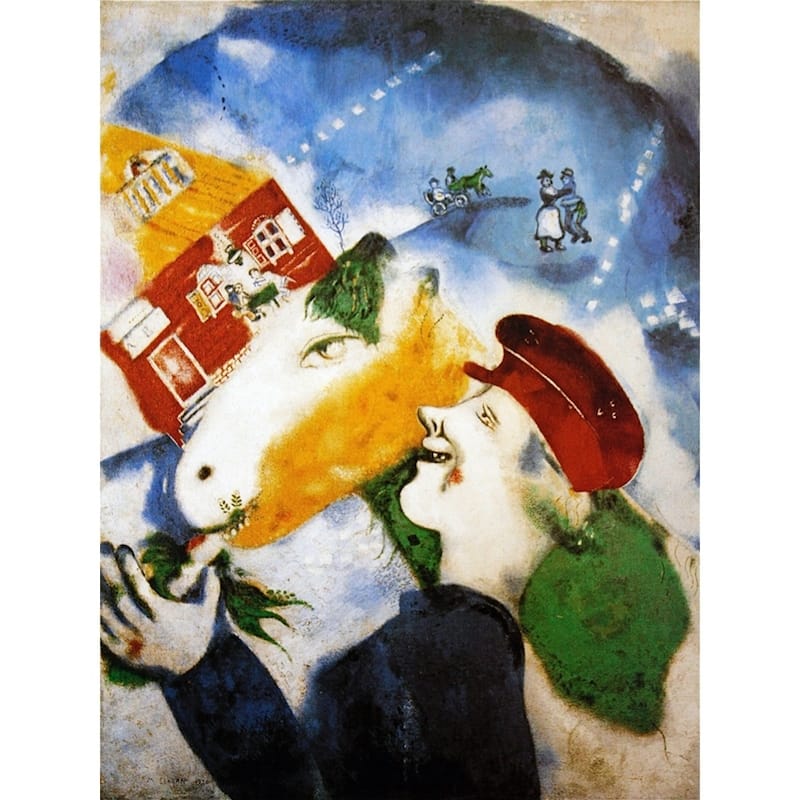 CANVAS The Rural Lifeby Marc Chagall