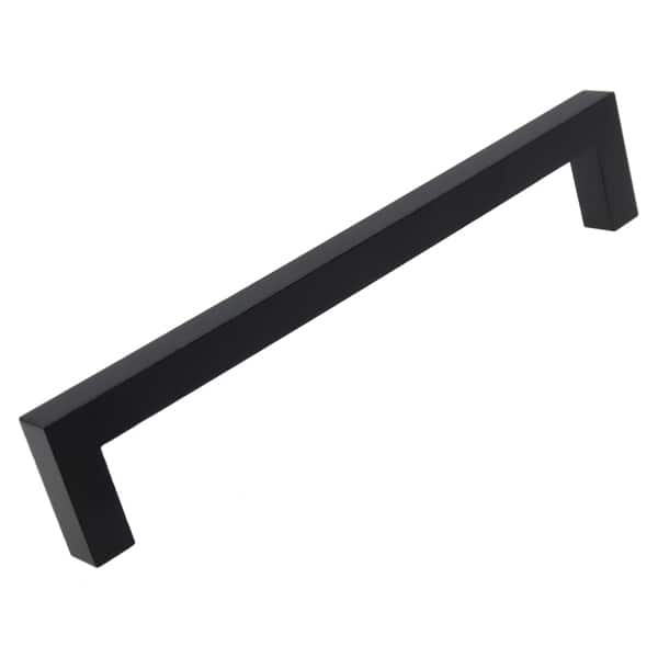 slide 1 of 5, GlideRite 10-Pack 6-1/4-inch Center Solid Square Bar Pull