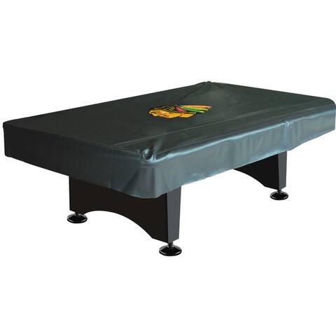 8' Deluxe Pool Table Cover - NHL- Chicago Blackhawks