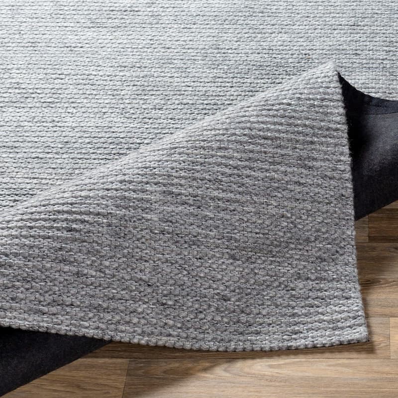 Bron Handwoven Solid Area Rug