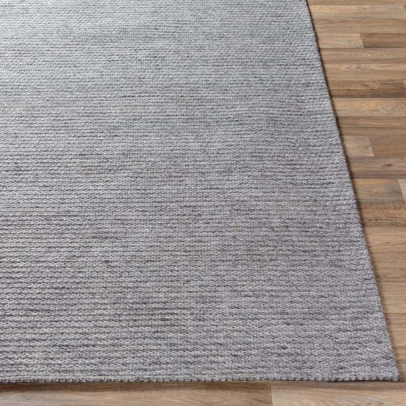 Bron Handwoven Solid Area Rug