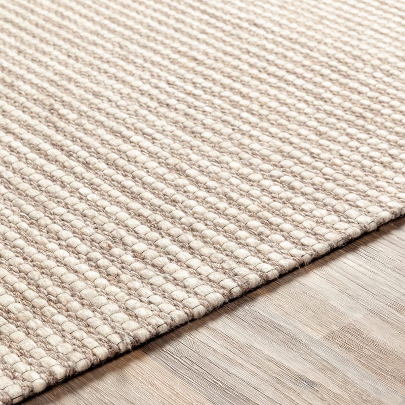 Bron Handwoven Solid Area Rug