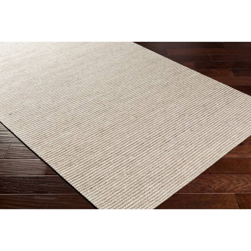 Bron Handwoven Solid Area Rug