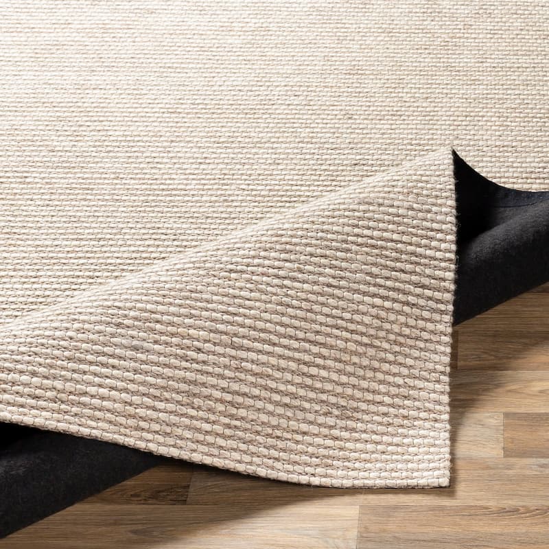 Bron Handwoven Solid Area Rug