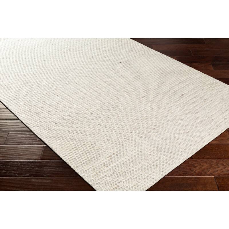 Bron Handwoven Solid Area Rug
