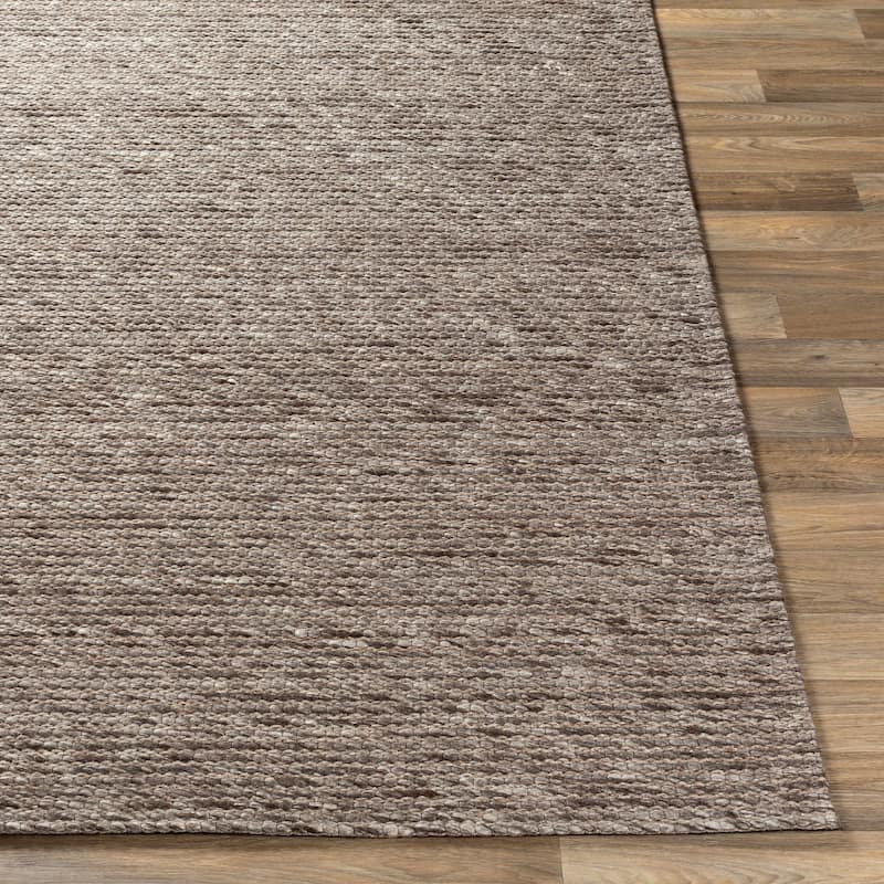 Bron Handwoven Solid Area Rug