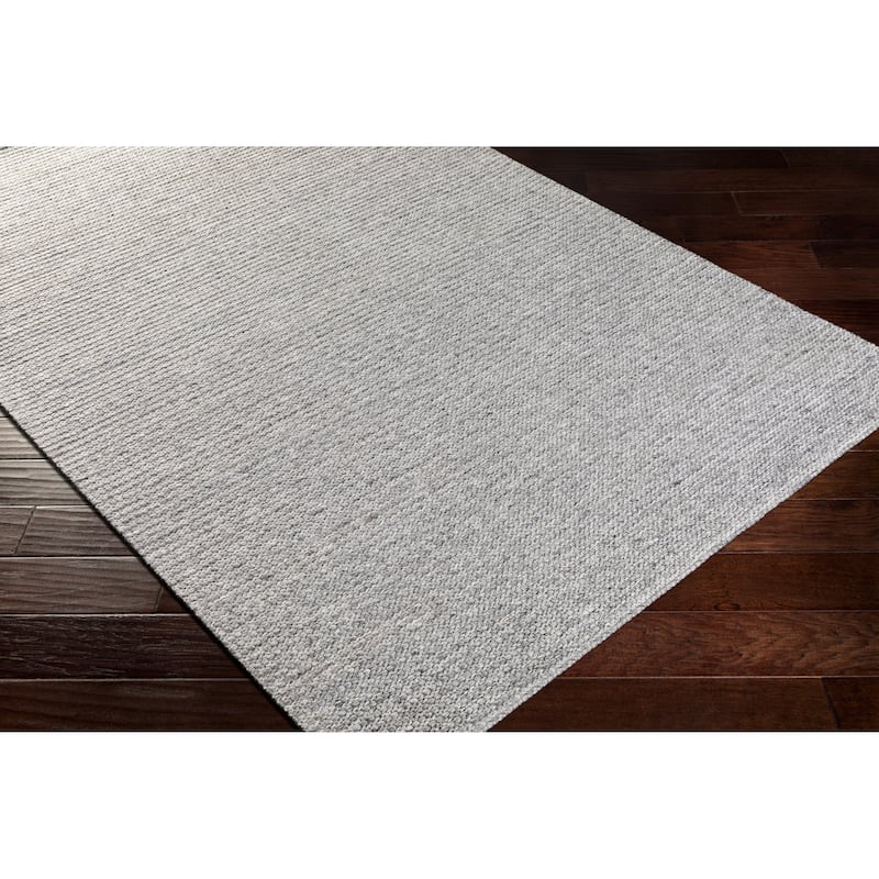 Bron Handwoven Solid Area Rug