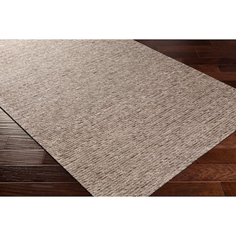 Bron Handwoven Solid Area Rug