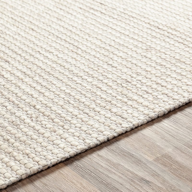 Bron Handwoven Solid Area Rug