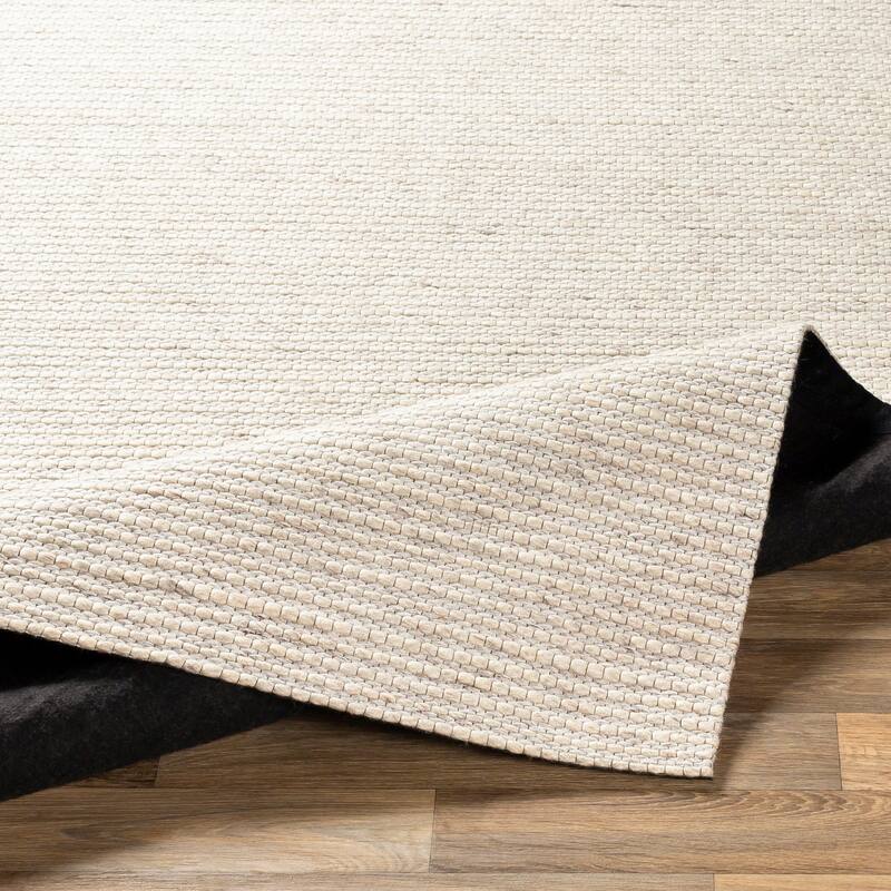 Bron Handwoven Solid Area Rug