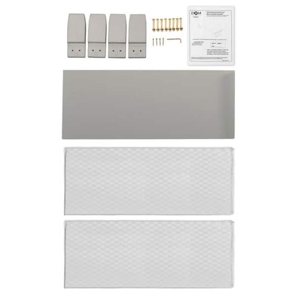 slide 1 of 1, Dream On Me Emma 3 in 1 Toddler Bed Convertible Kit Cool Grey