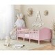 preview thumbnail 2 of 1, Dream On Me Portland 3 in 1 convertible toddler bed Pink