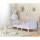 preview thumbnail 2 of 1, Dream On Me Portland 3 in 1 convertible toddler bed Lavender Ice