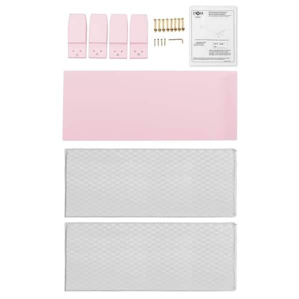 slide 1 of 1, Dream On Me Emma 3 in 1 Toddler Bed Convertible Kit Blush Pink
