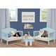 preview thumbnail 5 of 3, Dream On Me Portland 3 in 1 convertible toddler bed Sky Blue