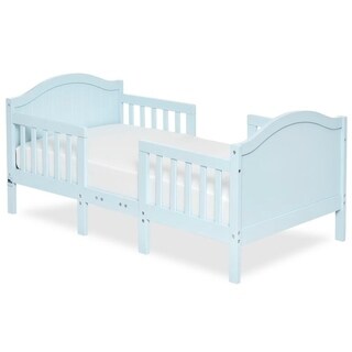 Dream On Me Portland 3 in 1 convertible toddler bed Sky Blue