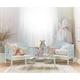 preview thumbnail 4 of 3, Dream On Me Portland 3 in 1 convertible toddler bed Sky Blue