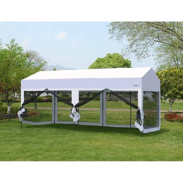 Shop 10 X 20 Easy Pop Up Canopy Party Tent Heavy Duty Garage Car