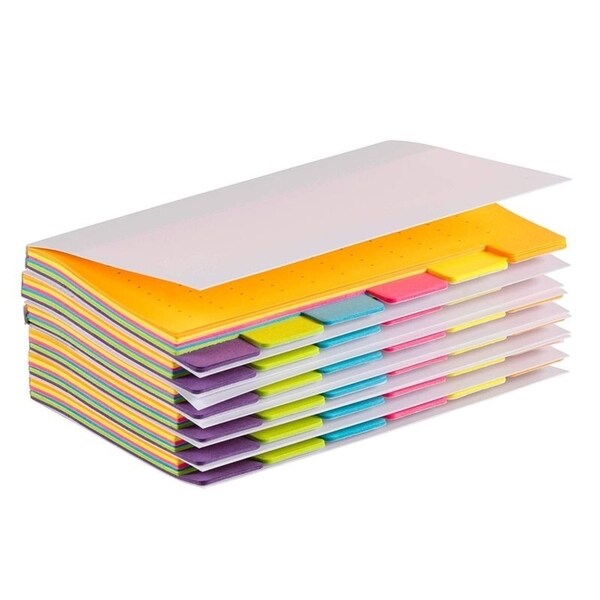 Full Adhesive Memo Note Roll Self-Determined Length For Office School Stationery 