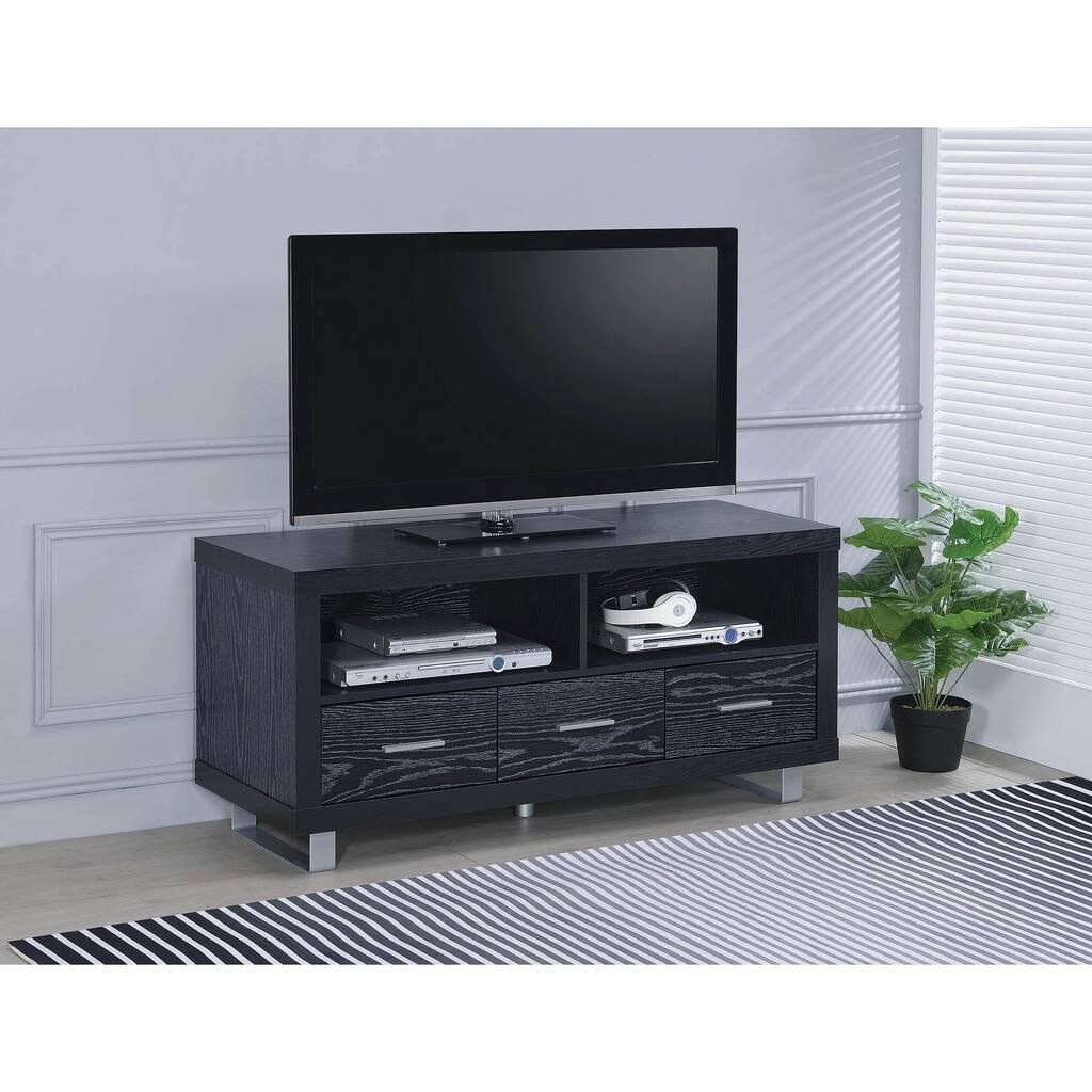 Bossert Black Oak 48-inch TV Console - 47 inches in width