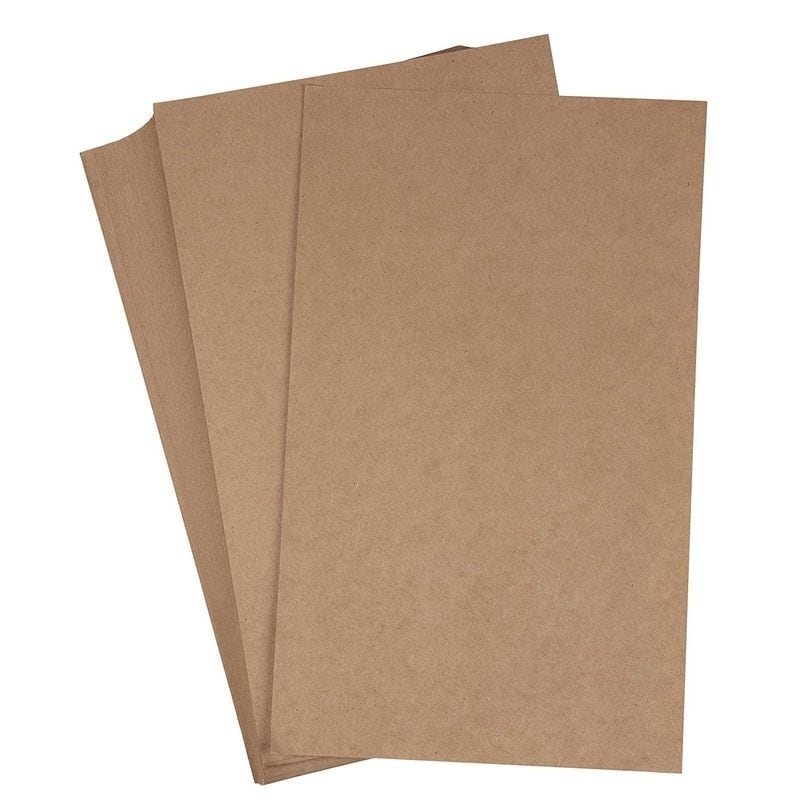 96x 120GSM Legal Sized Brown Kraft Stationery Pape...