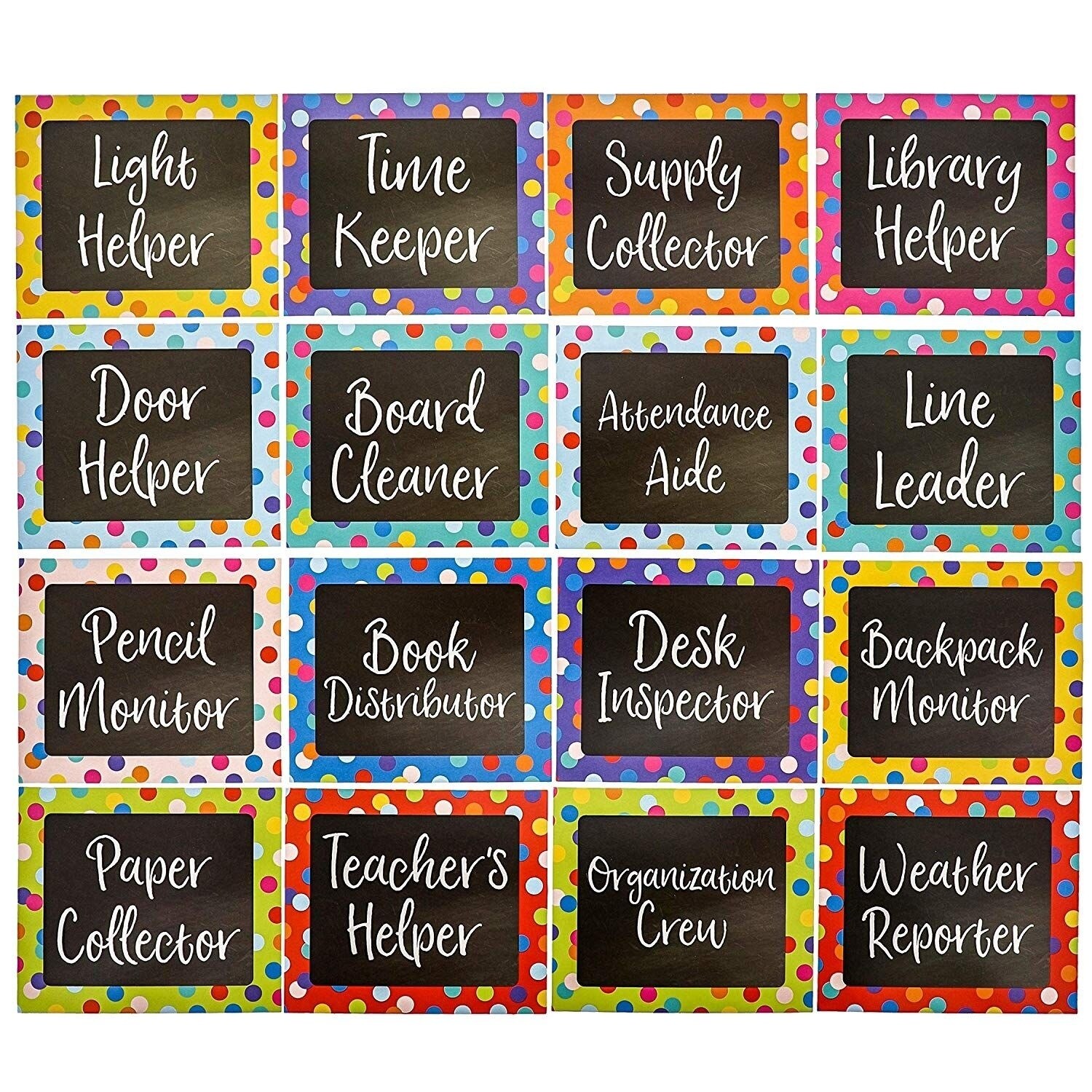 17 Piece Chalkboard Design Classroom Jobs Chart For Bulletin Board 50 Name Overstock 17 Piece Chalkboard Design Classroom Jobs Chart For Bulletin Board 50 Name Overstock