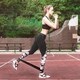 Omorc Resistance Bands 4 Resistance Levels Stretch Therapy Exercise Fitness Band with Storage Bag Natural Latex - Thumbnail 7